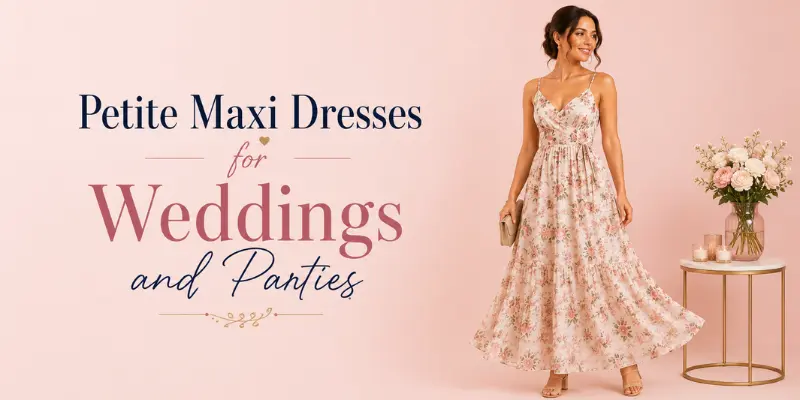 petite maxi dresses for weddings and parties