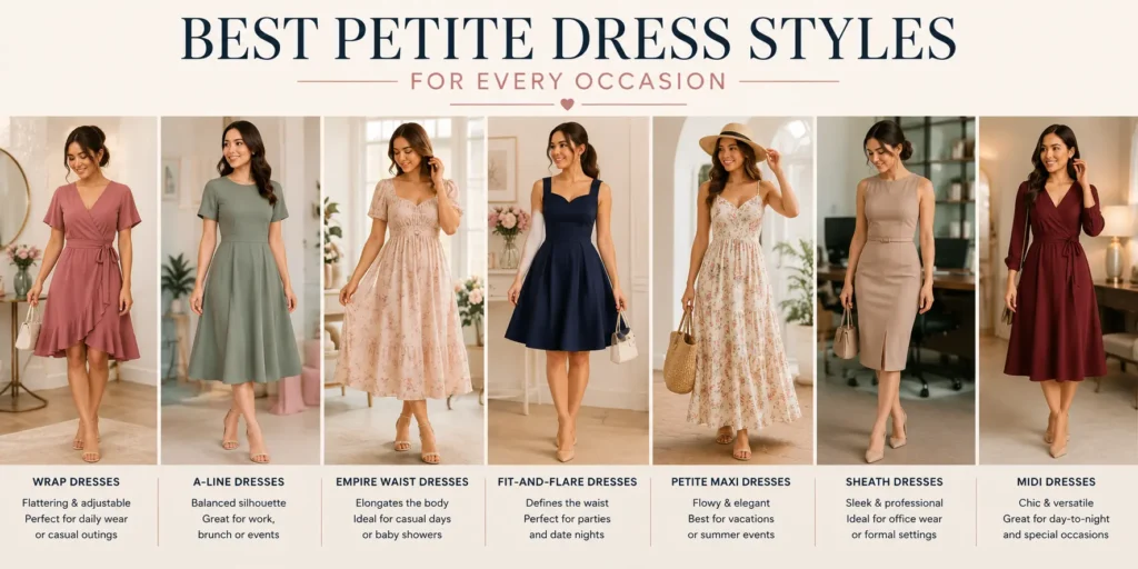 best petite dress styles for every occasion