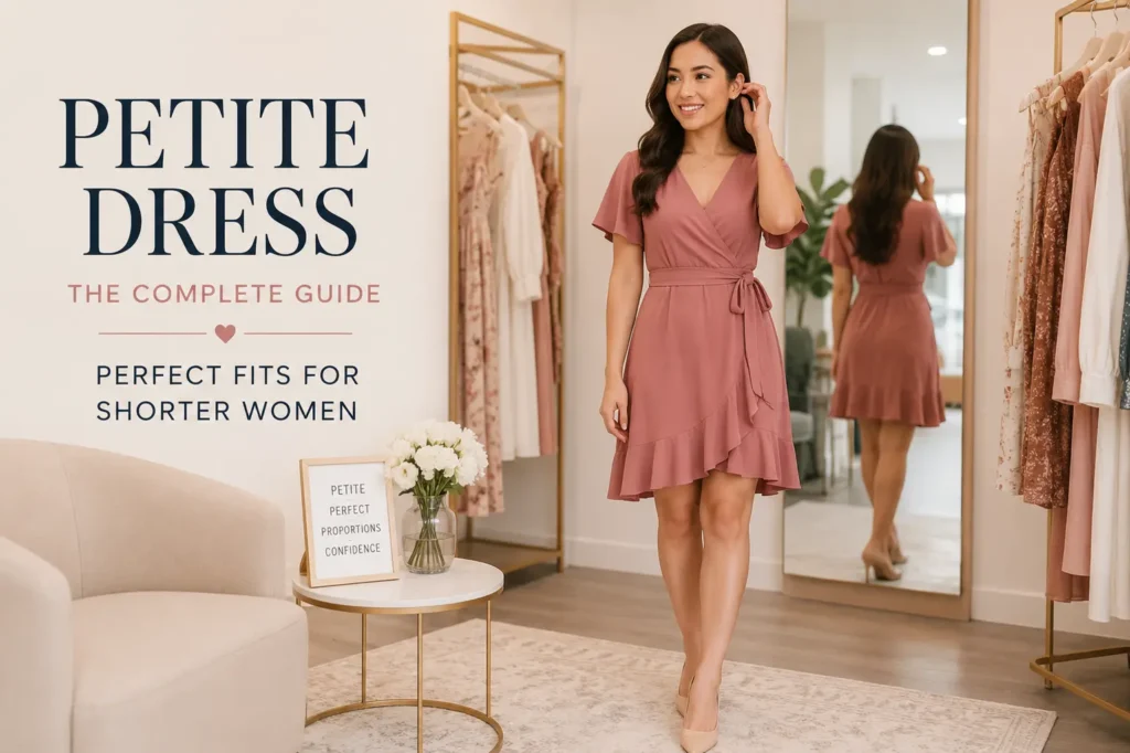 Petite Dress Guide – Best Styles, Fit Tips & Complete Size Guide (2026) petite dress guide