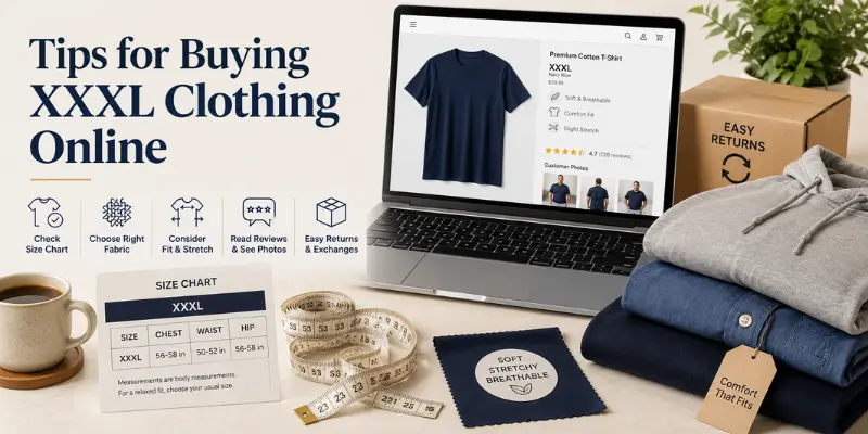 Tips for Buying XXXL Clothing Online