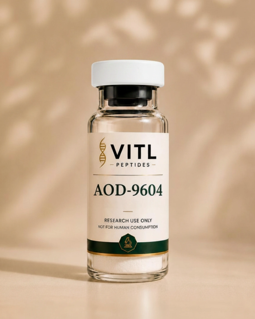 AOD-9604 Research Peptide: Structure, Background and Areas of Scientific Investigation