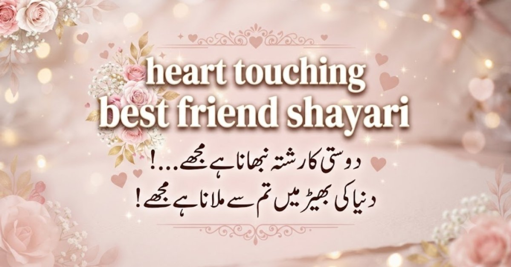 Best Friend Shayari – Heartfelt Words for Your Best Friend
